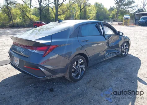 2025 Hyundai Elantra Sel Sport z USA, uszkodzony, nr VIN KMHLM4DG1SU872002